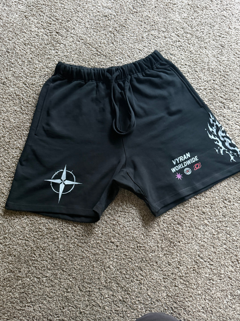 Vyran Black shorts