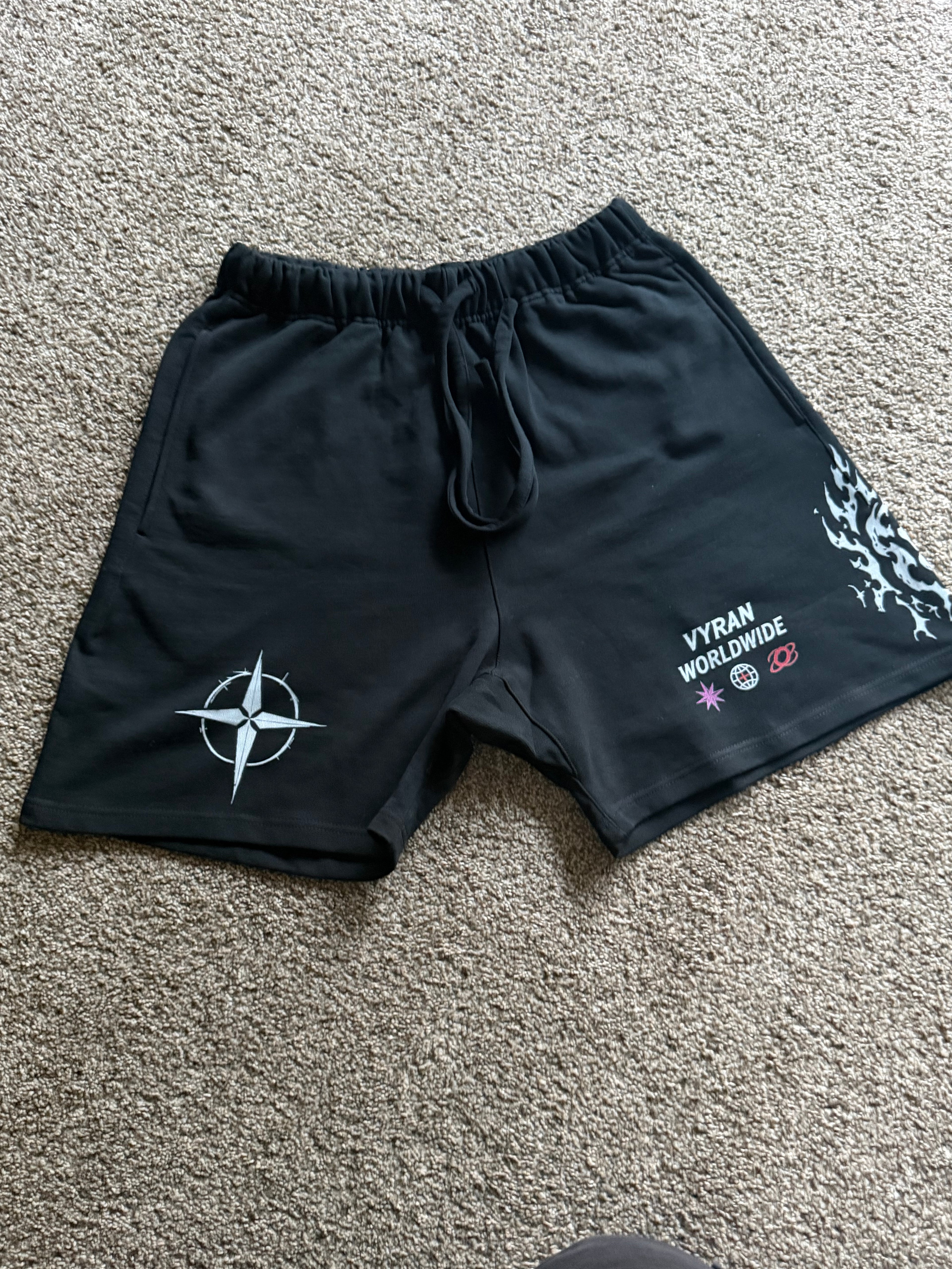 Vyran Black shorts